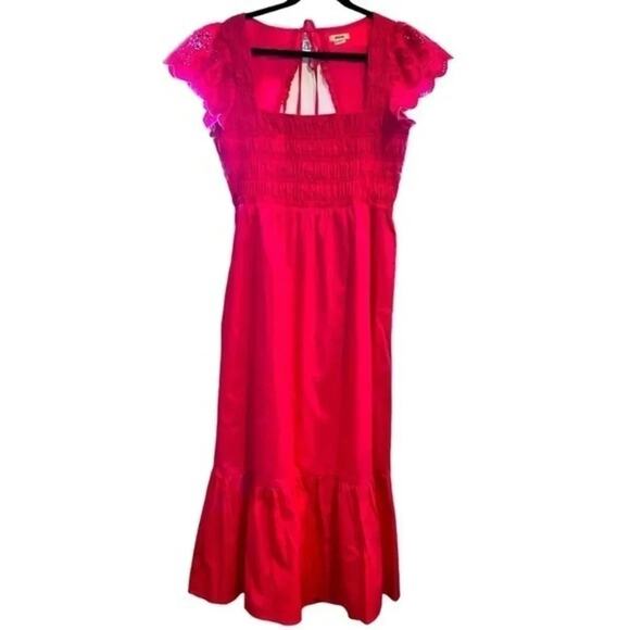 Jason Wu fuchsia Maxi Dress Size L NWT - Picture 3 of 11